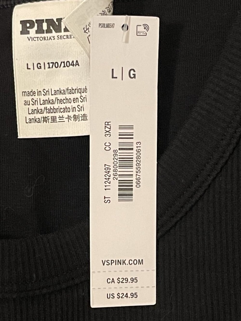 Set of 2 Women's Size Large Pink Tops - 1 NWT - Picture 6 of 6